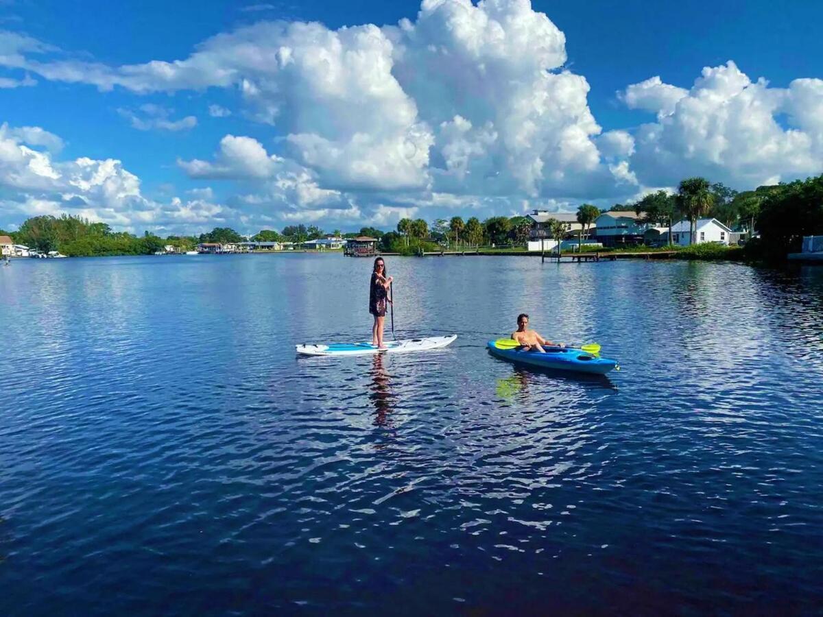 Blue Heron House, Private 4 Bedroom Waterfront W Heated Pool And Fire Pit Ruskin Exterior foto